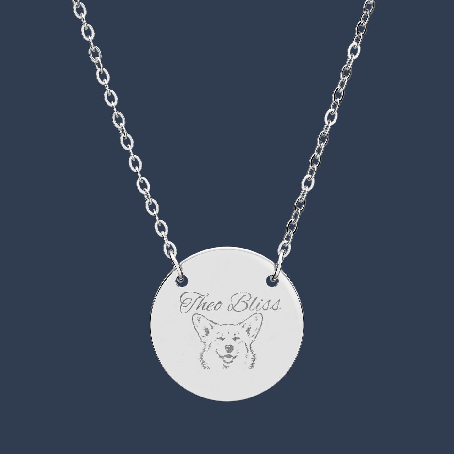 Circle Necklace (Engraving)