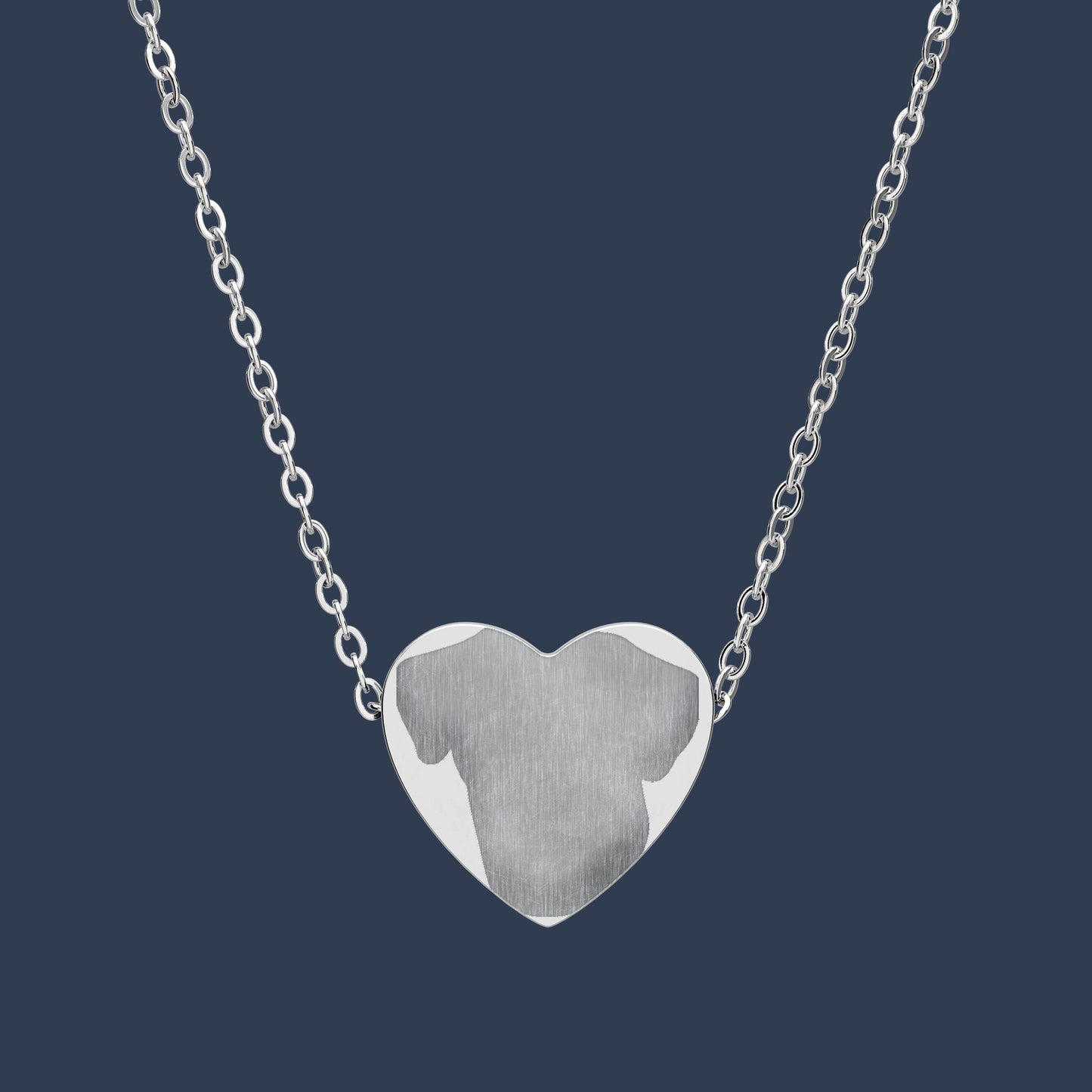 Heart Necklace (Engraving)