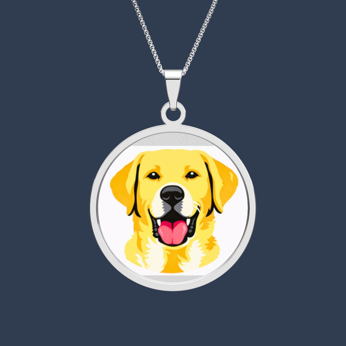 Round Photo Pendant