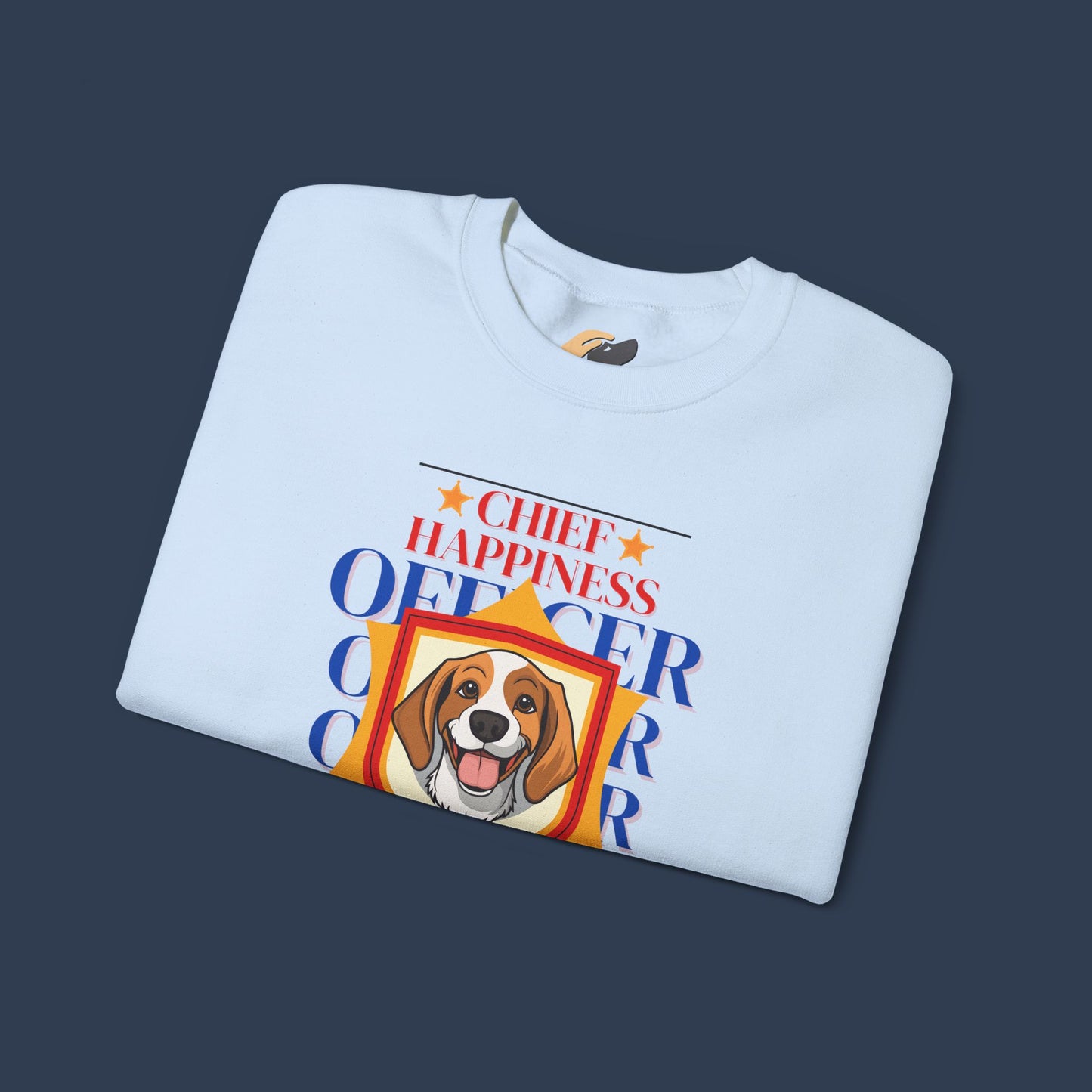 beagle on duty