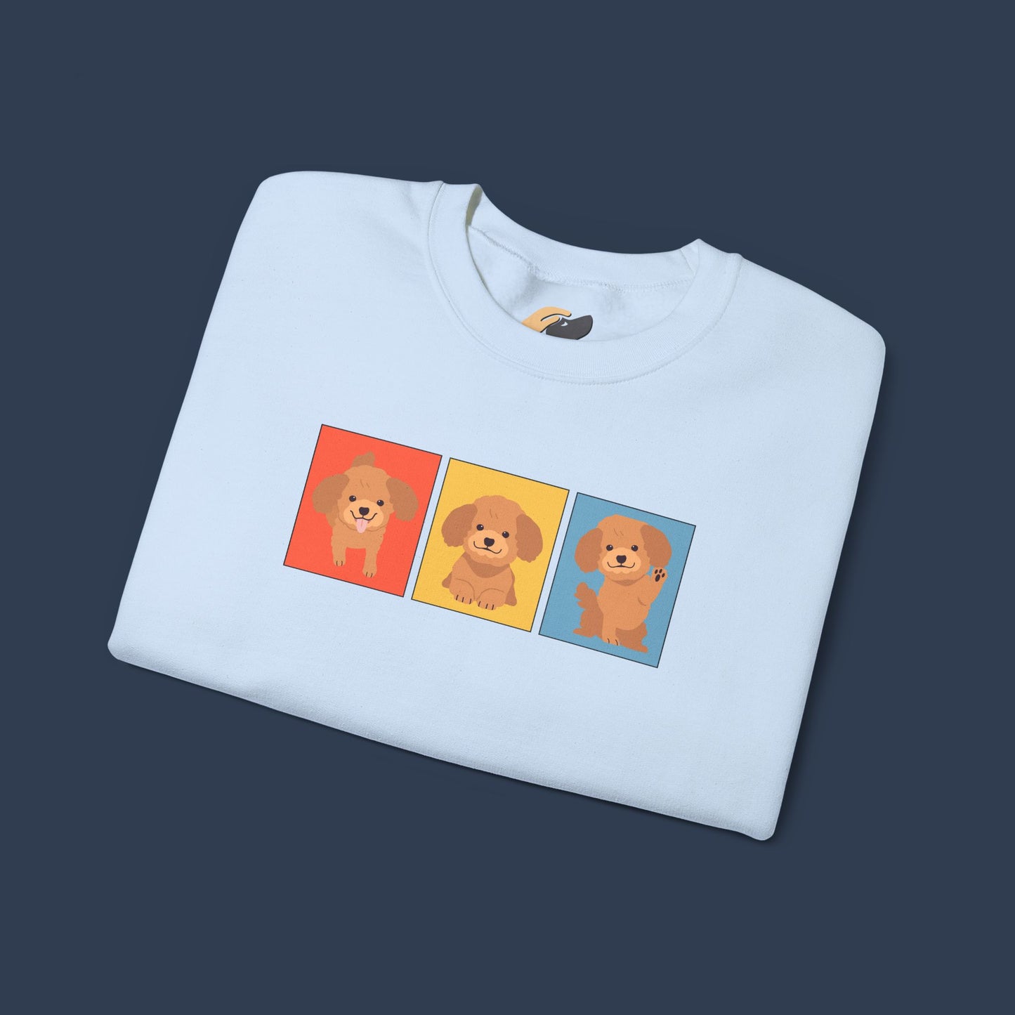 Poodle trio