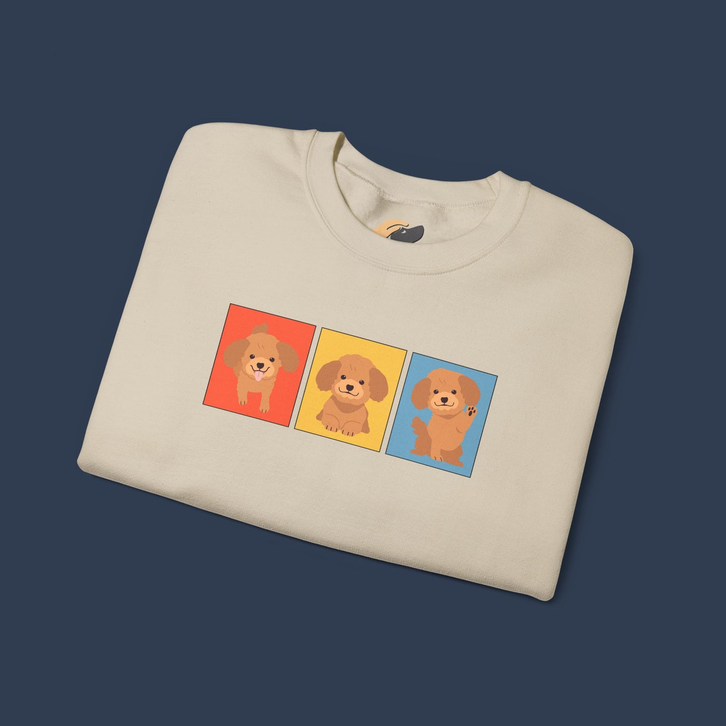 Poodle trio