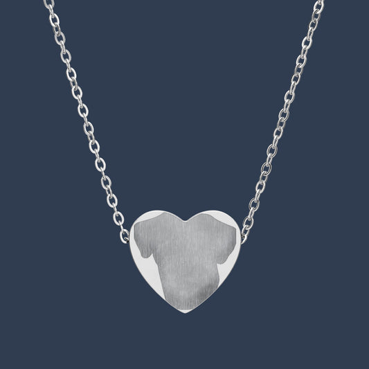 Heart Necklace (Engraving)