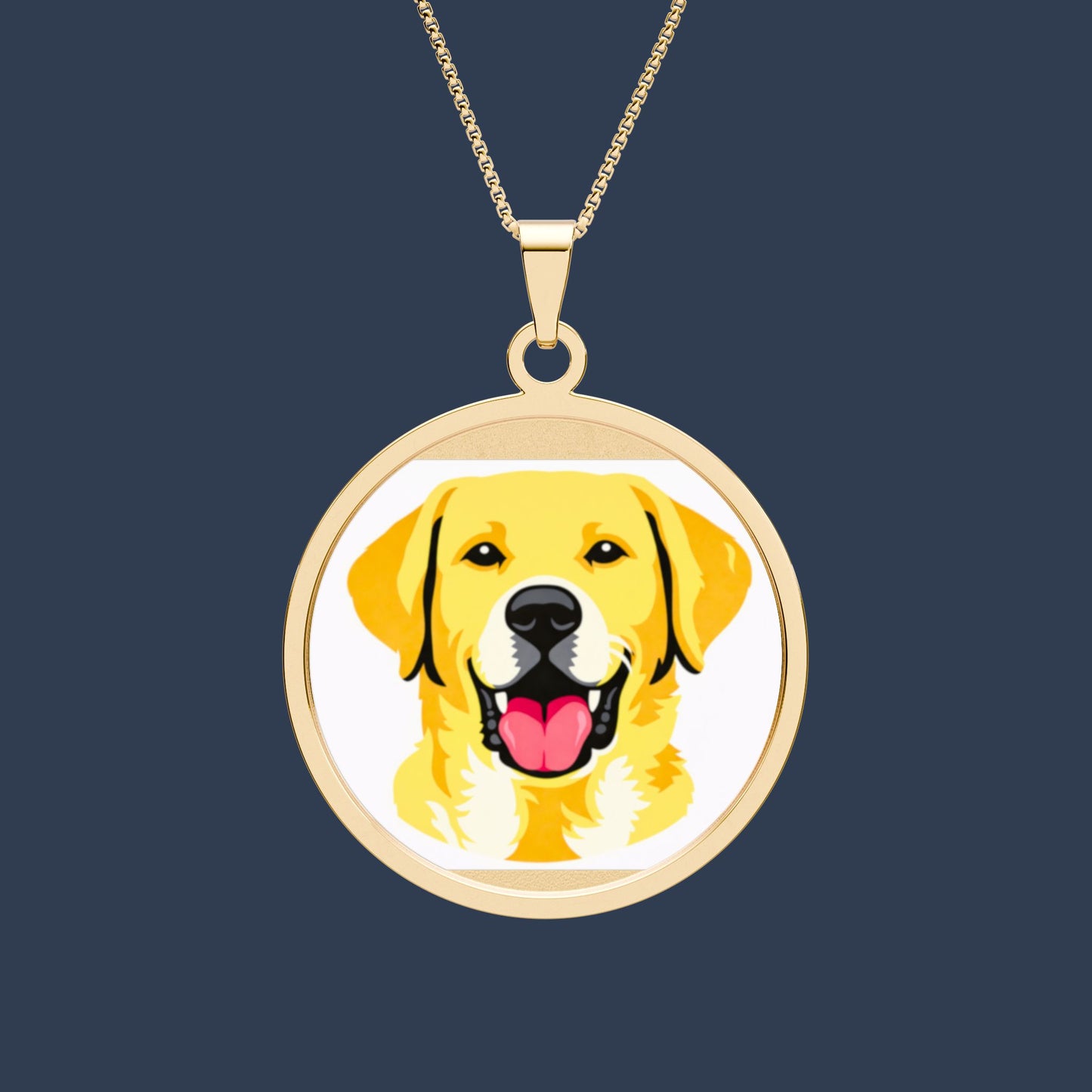 Round Photo Pendant
