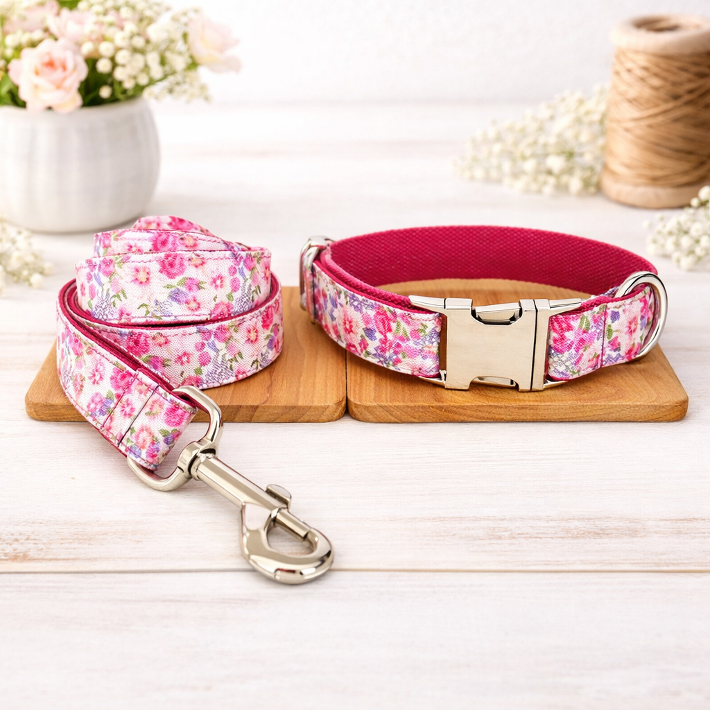 Floral Leash Set