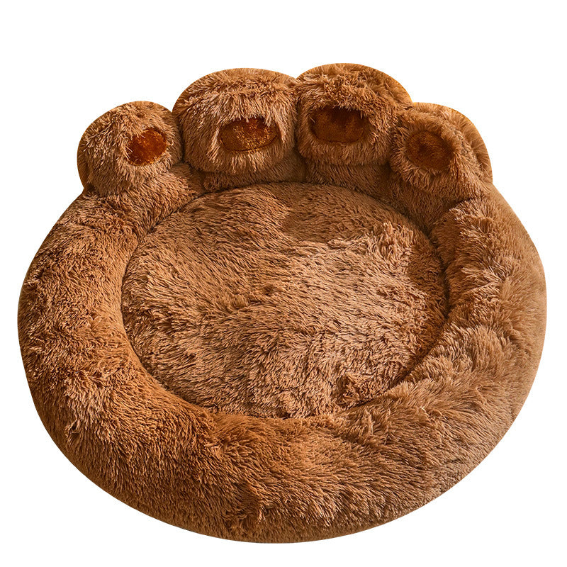 Calming Plush Dog Bed