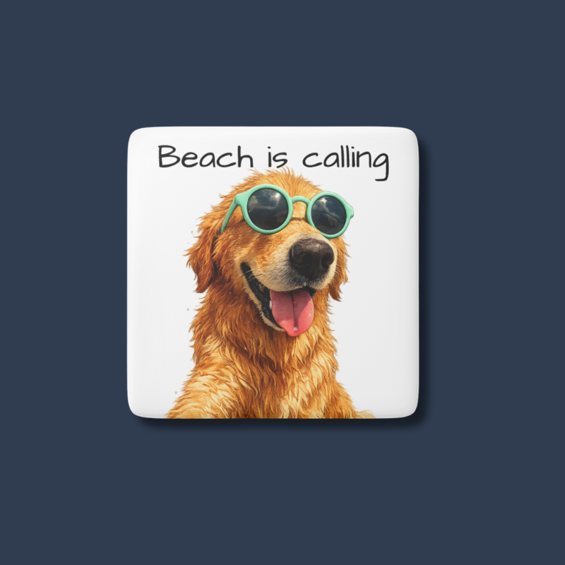 Square Refrigerator Magnet